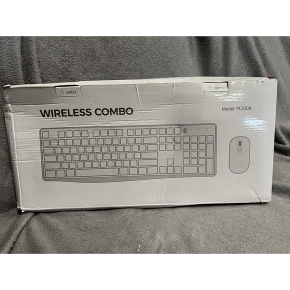 New VicTsing Wireless Keyboard Mouse Combo Energy Saving 3 Level DPI Adjustable - Picture 2 of 7